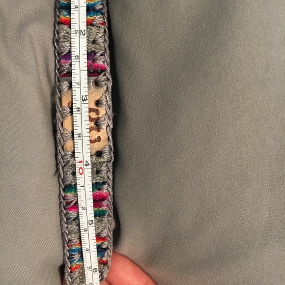 Leather faux  bracelet from Peru handmade new - Picture 2 of 3